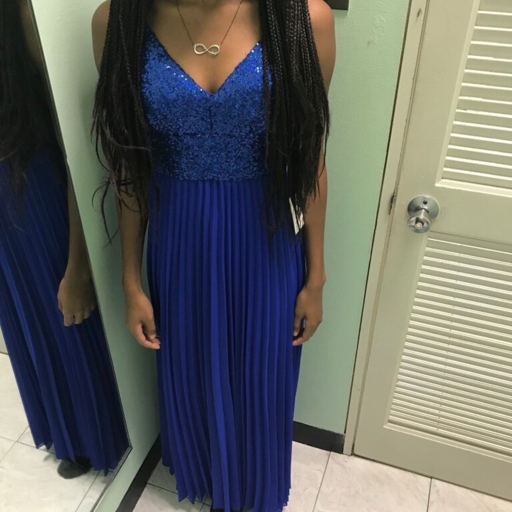 Blue Pageant Dress